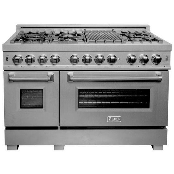 ZLINE Kitchen and Bath ZLINE 48" 6.0 cu. ft. Dual Fuel Range with Gas